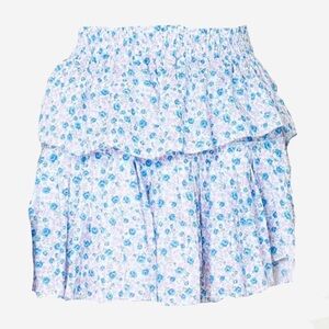 Loveshackfancy Floral Mini Skirt